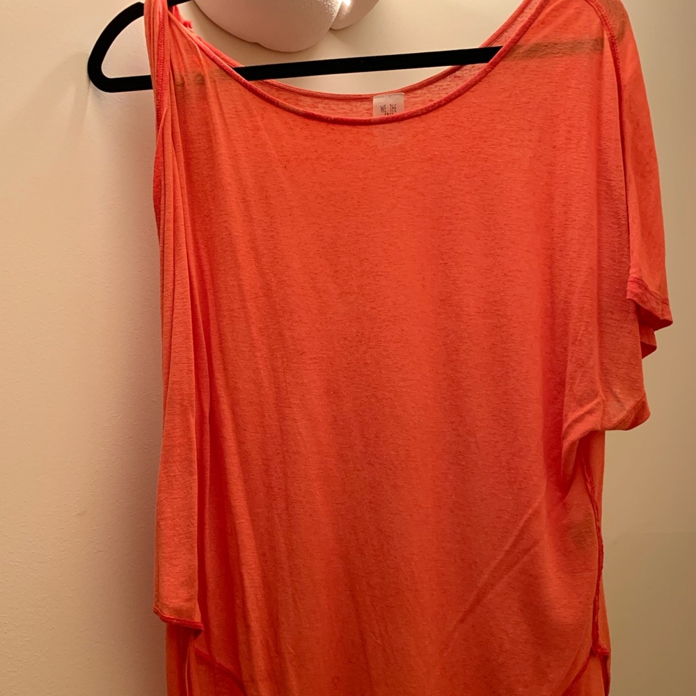 Free People light weight one shoulder T
